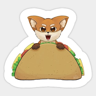 Zatch_taco (sin bordes) Sticker